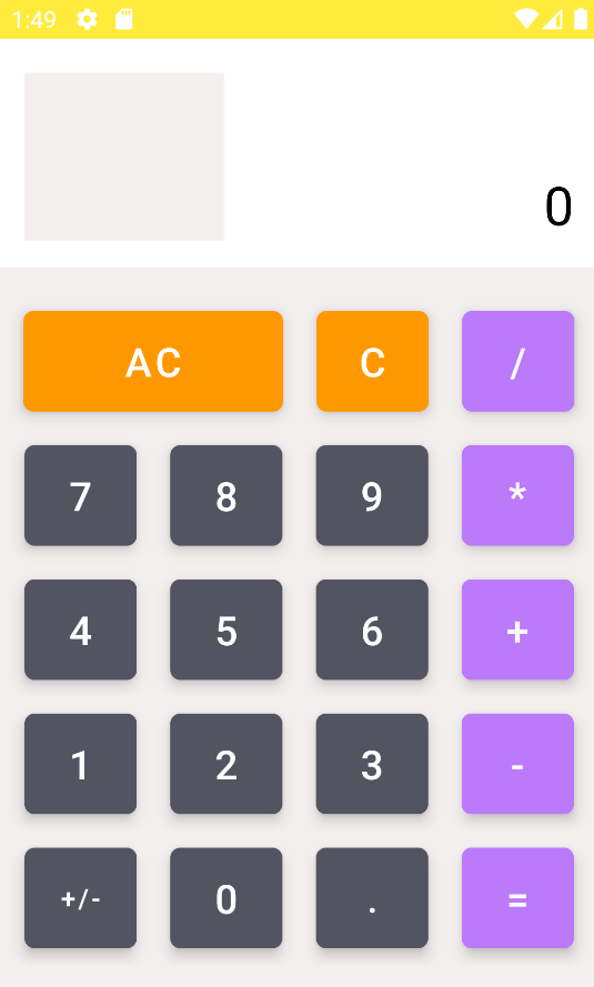Calculator App Screenshot