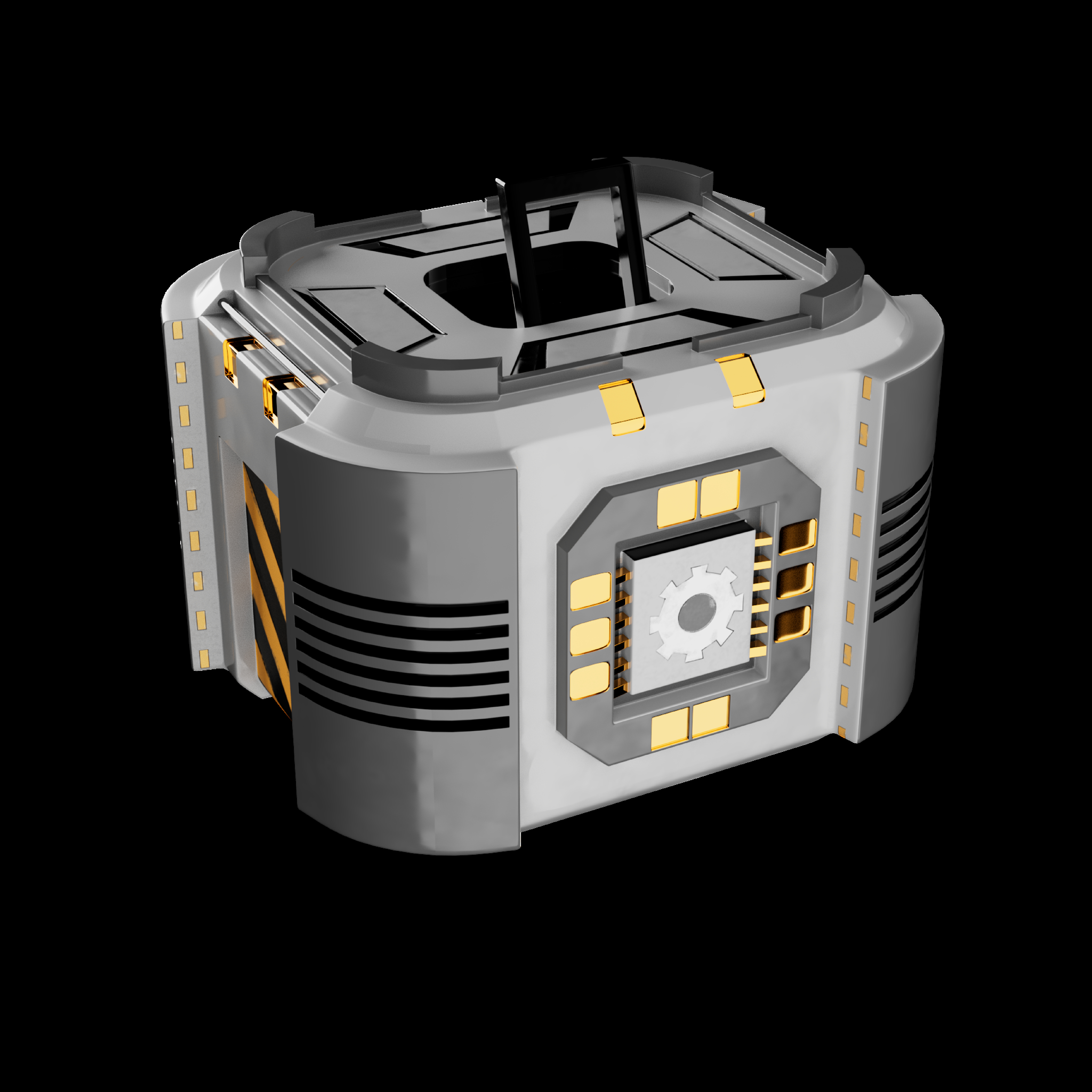 Crate 3D Model Cover