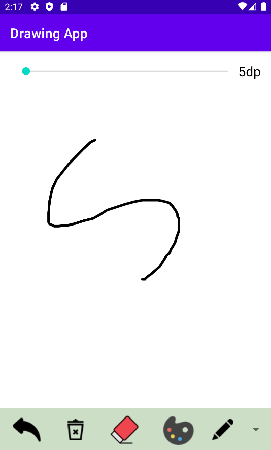 Drawing App Screenshot