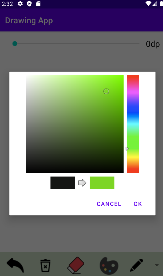 Drawing App Screenshot