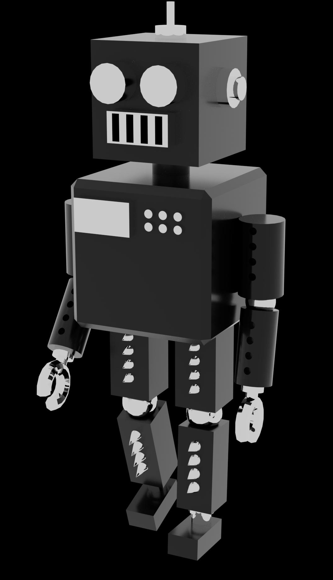 Robot 3D Model Screenshot