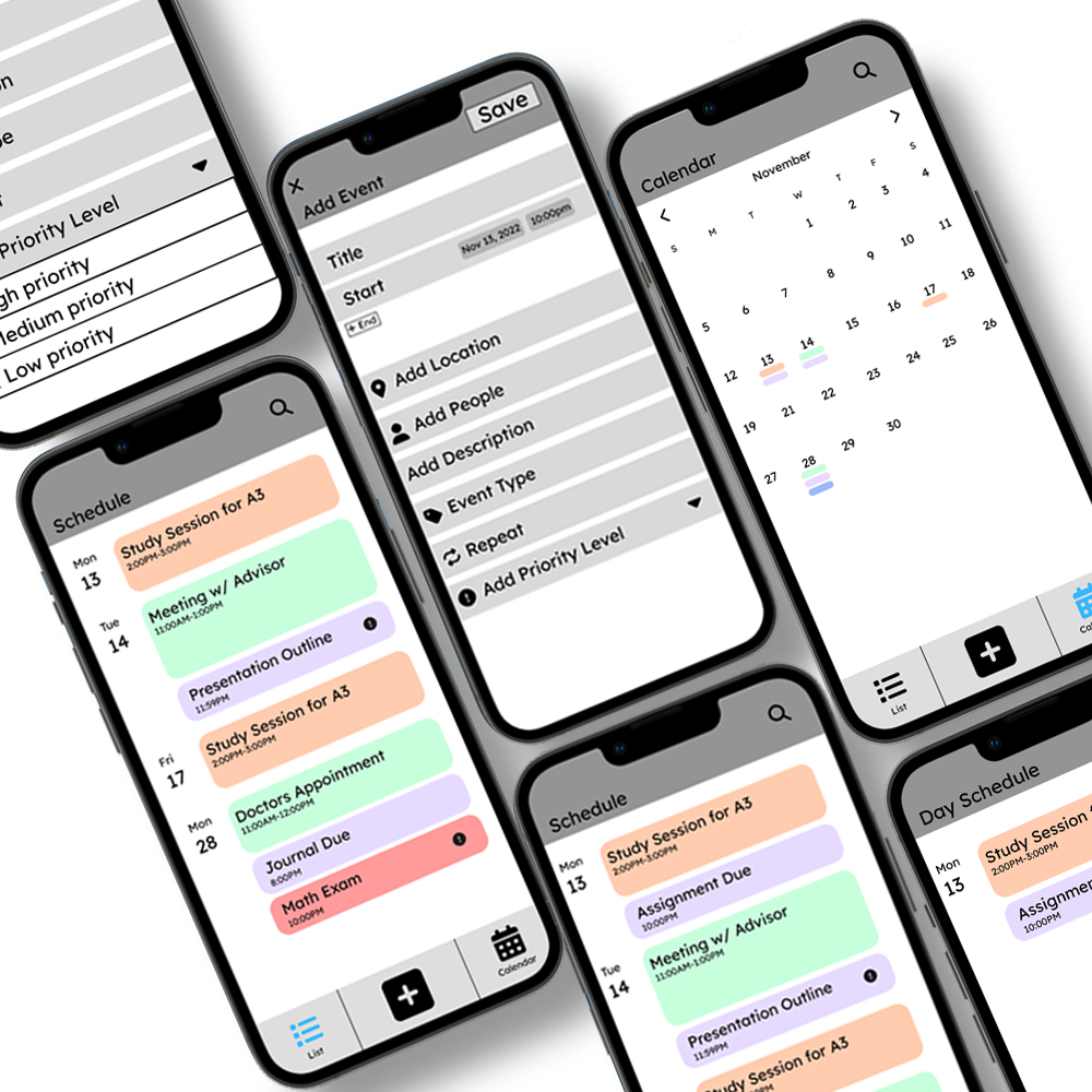 Scheduling App Cover