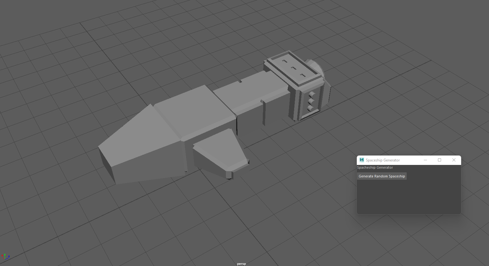 Maya Spaceship Screenshot