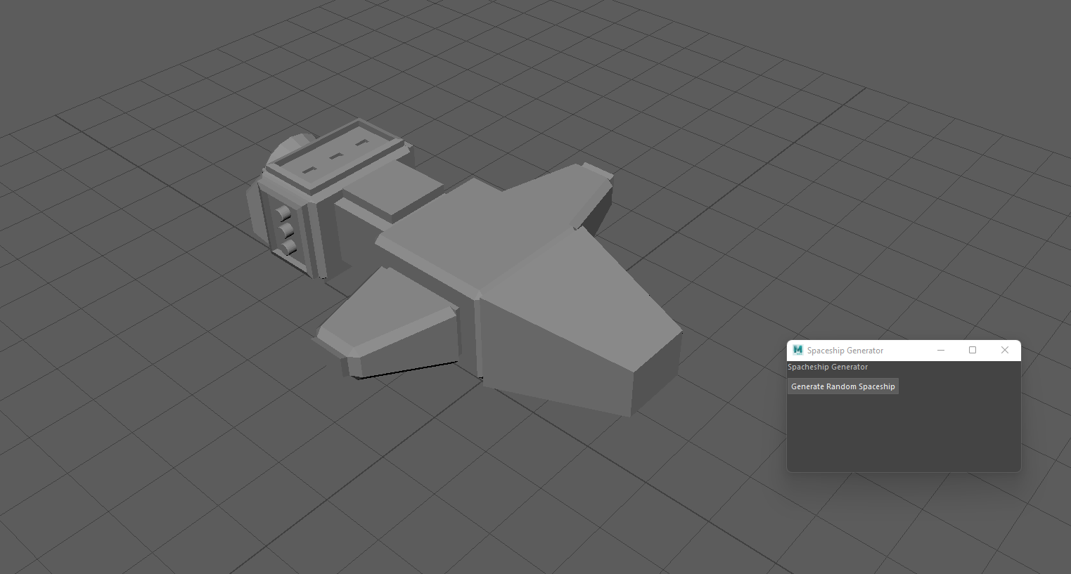 Maya Spaceship Screenshot
