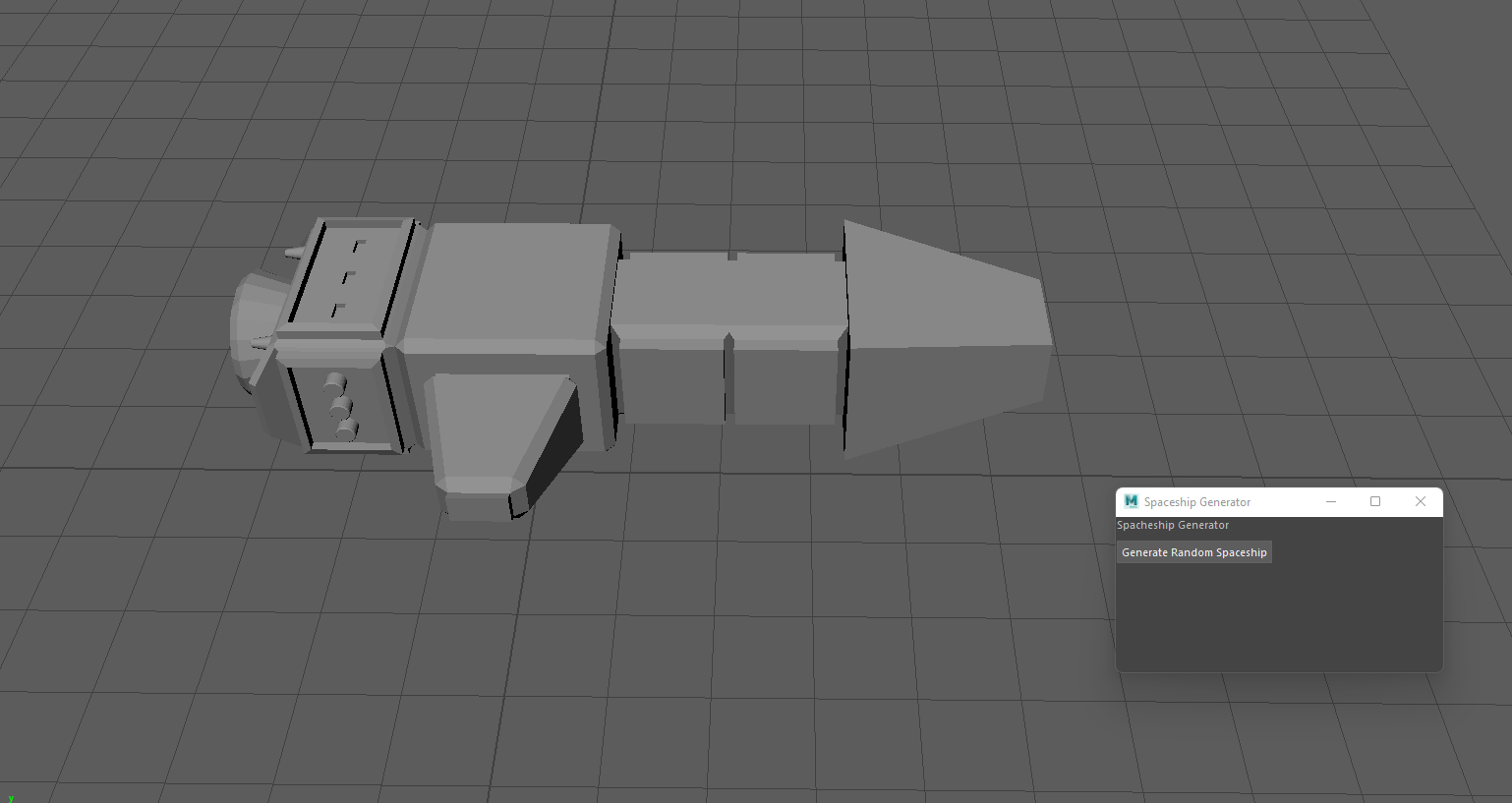 Maya Spaceship Screenshot